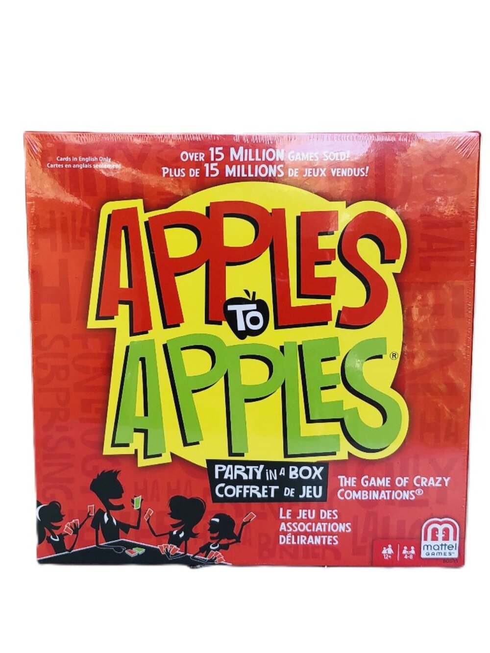 Mattel Apples to Apples Party Box Board Game English Version New in Box Age 12+